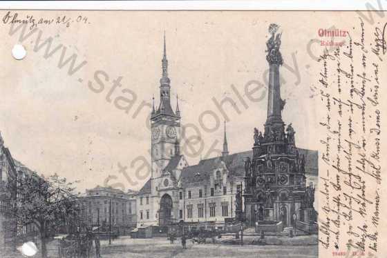 - Olomouc (Olmütz), radnice, kolorovaná, DA