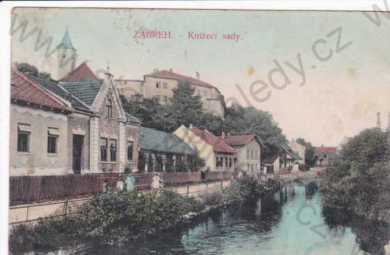  - Zábřeh (Hohenstadt), Knížecí sady, kolorovaná