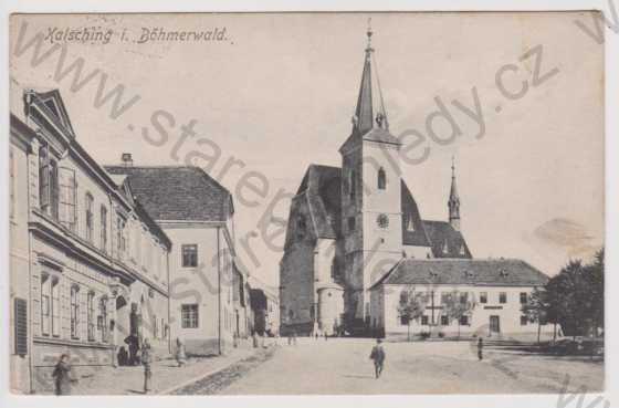  - Chvalšiny (Kalsching) - kostel a okolí