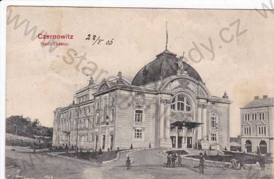  - Černovice (Czernowitz), městské divadlo