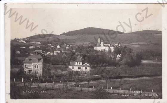  - Sázava nad Sázavou, část města a klášter