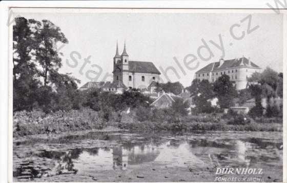  - Drnholec(Dürnholz), zámek a kostel