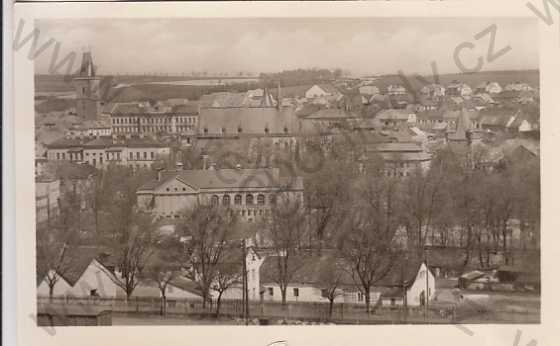  - Rakovník pohled z výšky SOKOLOVNA VYSOKÁ BRÁNA FOTOTYPIA Vyškov