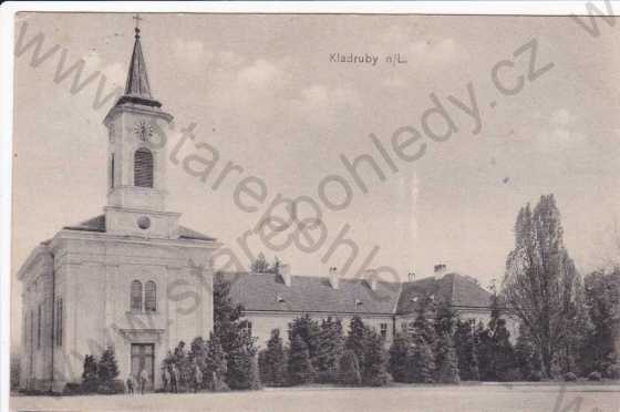  - Kladruby nad Labem, část obce a kostel