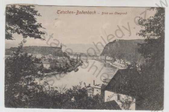  - Děčín (Tetschen - Bodenbach), Řeka, Most, Loď