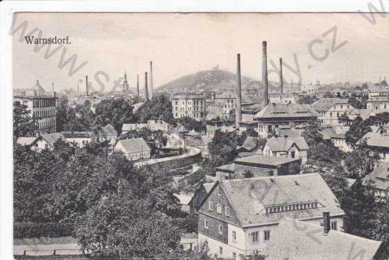  - Varnsdorf(Warnsdorf), část města, továrny