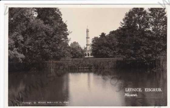  - Lednice(Eisgrub), minaret v zámeckém parku, foto O.Knoll