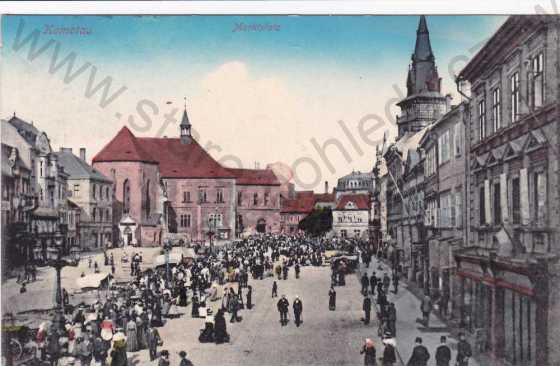  - Chomutov(Komotau), náměstí, trhy