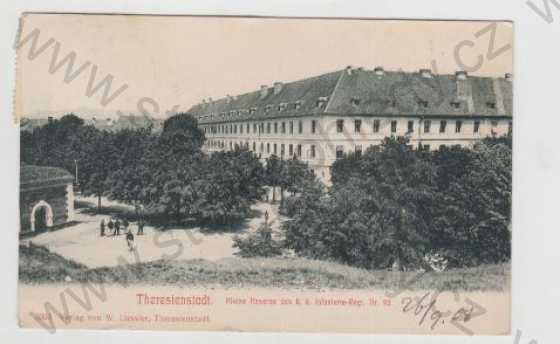  - Litoměřice, Terezín (Theresienstadt), Kasárna, Bicykl