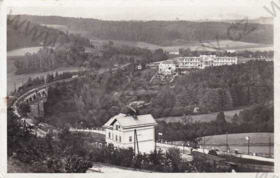  - Sychrov, ozdravovna, železnič.viadukt, foto K.Hendrych