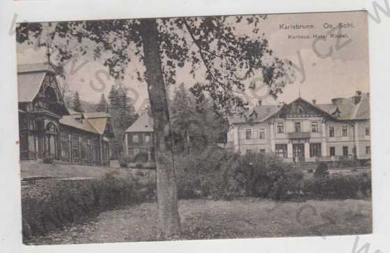  - Karlova Studánka (Karlsbrunn), hotel, Bruntál 