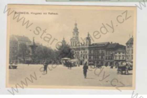  - České Budějovice (Budweis), Náměstí, Radnice, Kůň