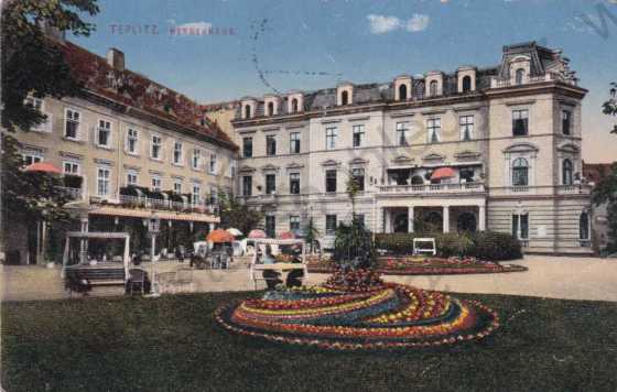  - Teplice (Teplitz-Schönau), Panská sněmovna, heliocolor