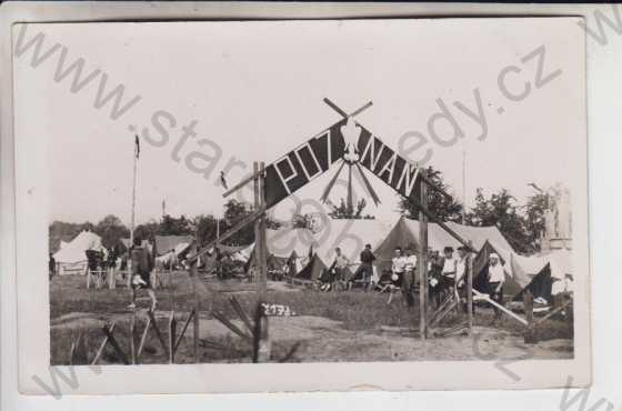  - Skautský tábor, soukromé foto, tábor Poznaň, junák, cca 1930 ateliér Mráz