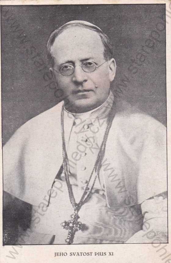  - Papež Pius XI. (1857-1939)