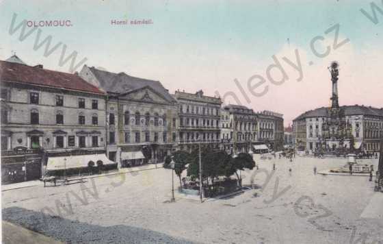  - Olomouc, Horní náměstí, ruční umělěcký kolorit