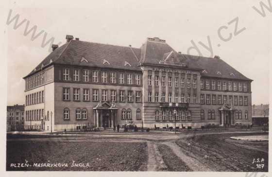  - Plzeň, Masarykova škola, foto J.Pospíchal