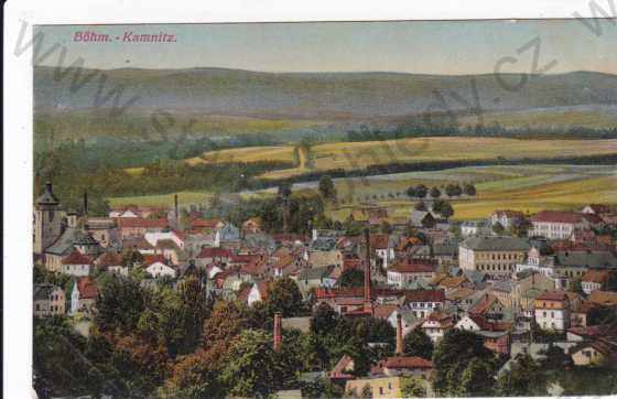 - Česká Kamenice, pohled na město z výšky
