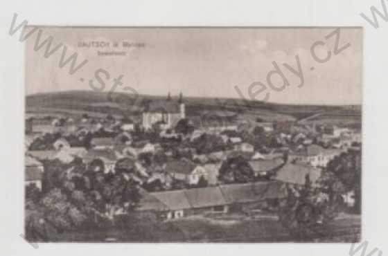  - Opava, Budišov nad Budišovkou (Bautsch in Mähren), Pohled na město