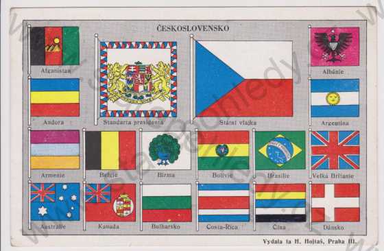  - Vlajky (Československo, různé země)