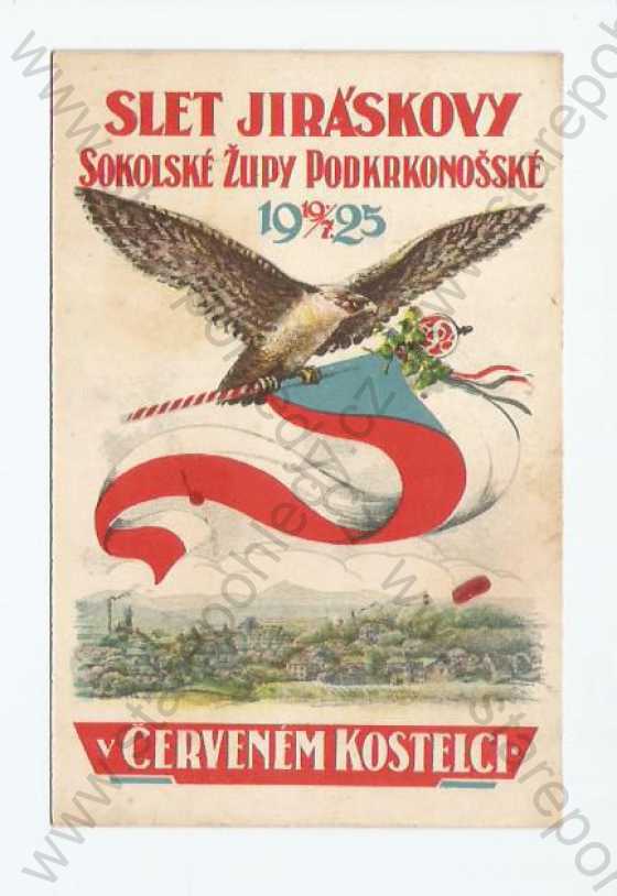  - Sokolský slet v Červeném Kostelci 1925