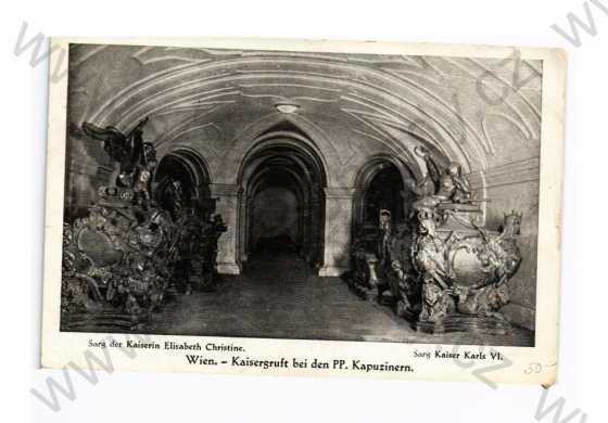  - 2x císařská hrobka ve Vídni interiér