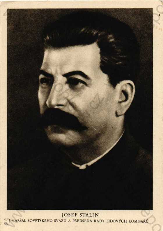  - Josef Stalin portrét 
