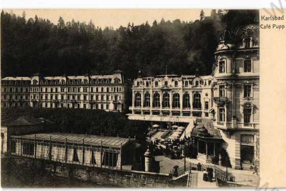  - 3x Karlovy Vary hotel Pupp kolonáda hotel Imperial