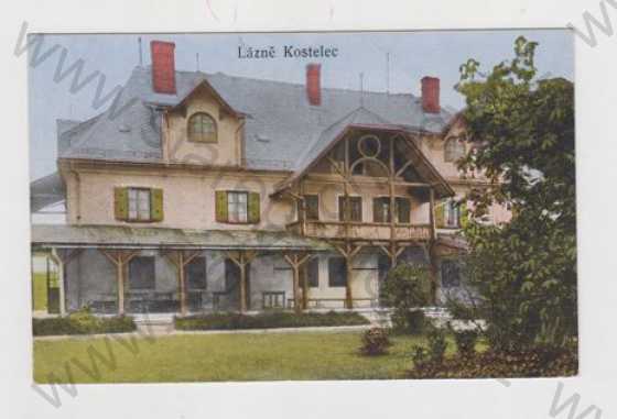  - Lázně Kostelec (Zlín), dům, kolorovaná