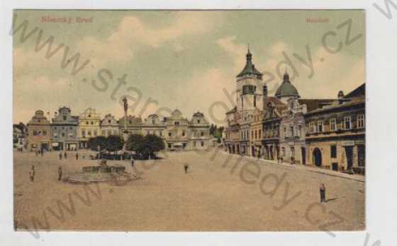  - Německý Brod (Havlíčkův Brod), náměstí, kolorovaná