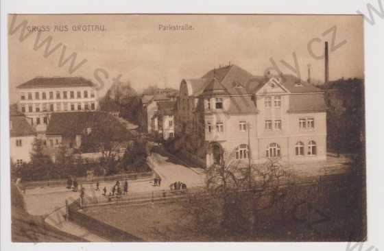  - Hrádek nad Nisou (Grottau) - Parkstrasse, restaurace