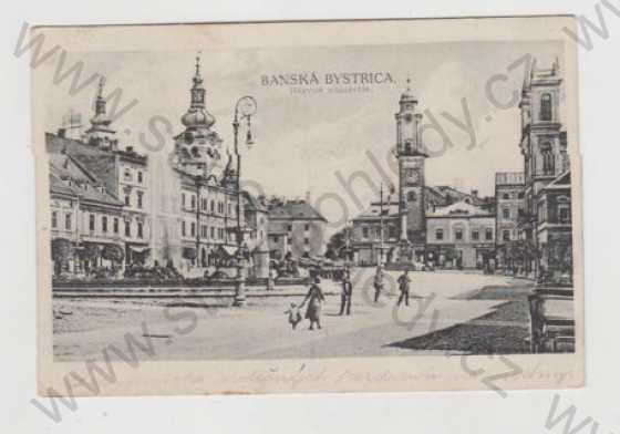  - Slovensko, Banská Bystrica, náměstí
