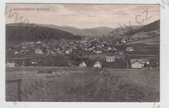  - Karlovice (Karlsthal) - Bruntál, celkový pohled