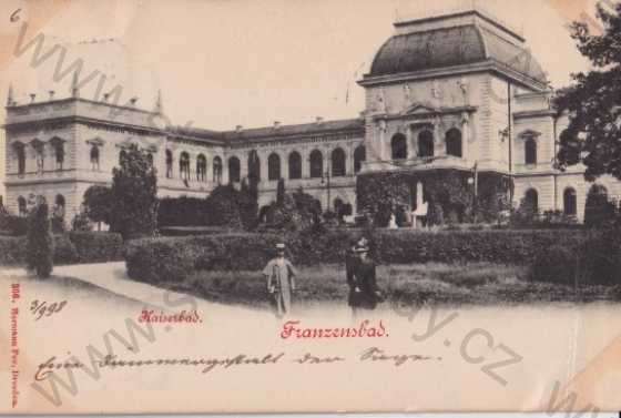  - Františkovy lázně - Franzensbad (Cheb - Eger) Císařské lázně, DA