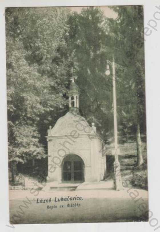  - Lázně Luhačovice (Zlín), kaple sv. Alžběty