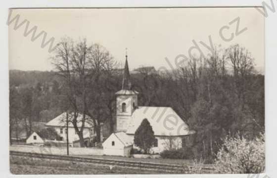  - Sázava (Kutná hora), kostel, koleje