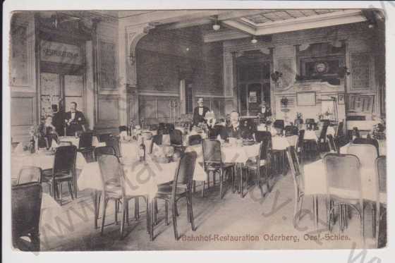  - Bohumín (Oderberg) - nádražní restaurace interiér