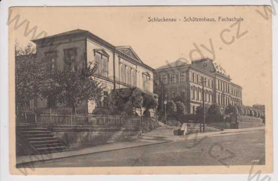  - Šluknov (Schluckenau) - restaurace, škola
