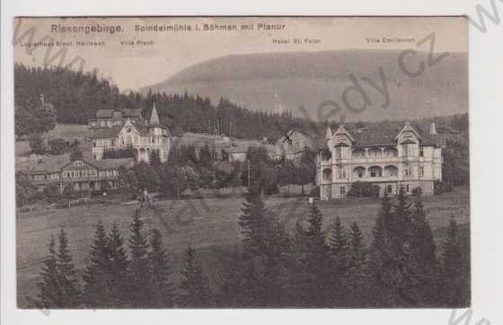  - Špindlerův Mlýn (Spindelmühle) - hotel, vila, hostinec
