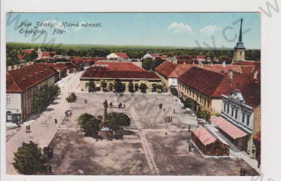  - Slovensko - Nové Zámky - Hlavní náměstí, kolorovaná