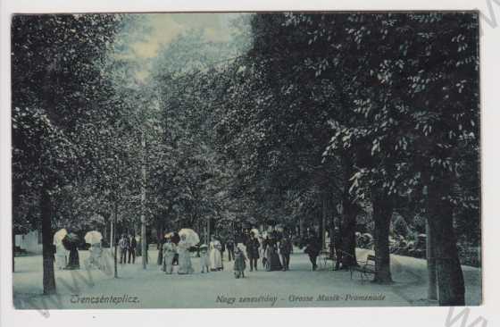  - Slovensko - Trenčianské Teplice - promenáda