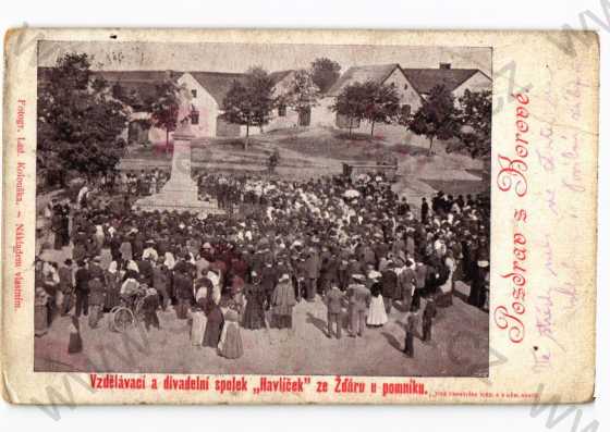  - Borová Havlíčkův Brod, divadelní spolek Havlíček, foto L. Koloušek, DA