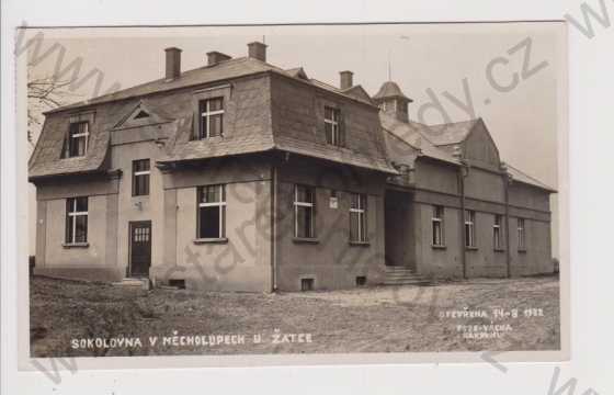  - Měcholupy (Žatec) - sokolovna, foto vácha