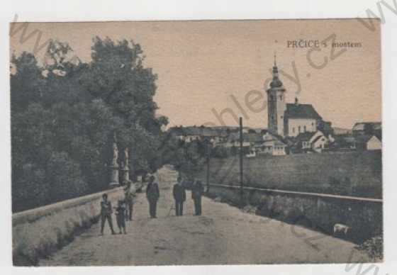  - Prčice (Příbram), most, částečný záběr města