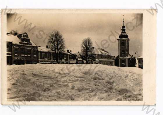  - Rokytnice v Orlických horách, Rychnov nad Kněžnou, částečný záběr města, Grafo Čuda Holice