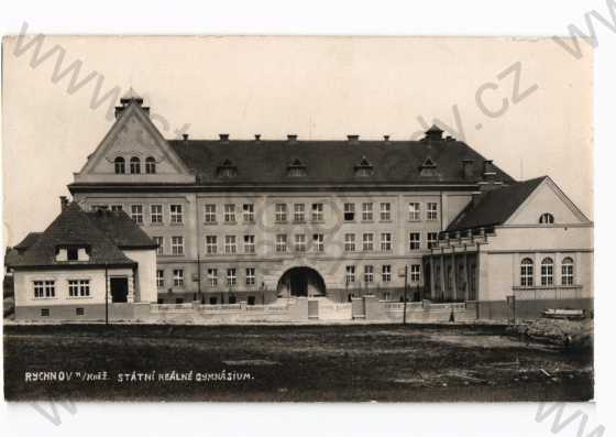  - Rychnov n. Kněžnou, gymnízium