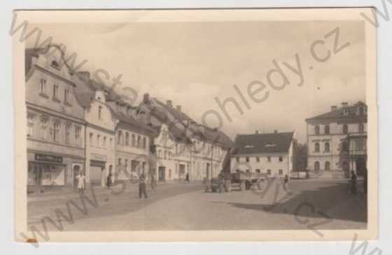  - Hrádek nad Nisou (Liberec), náměstí, traktor