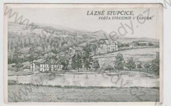  - Lázně Stupčice (Benešov), kresba