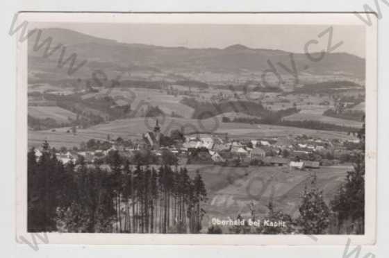  - Horní Dvořiště (Oberhaid) - Český Krumlov, celkový pohled