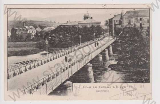  - Sokolov (Falkenau) - most přes Ohře, DA